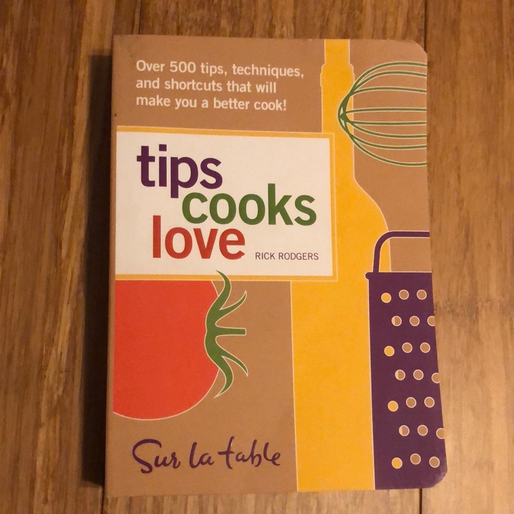 Sur La Table Tips Cooks Love Book